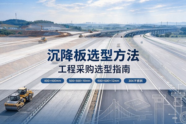 东宁沉降板选择方法