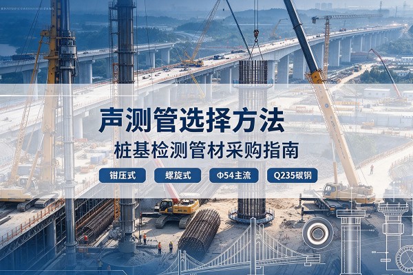 东宁声测管选型标准