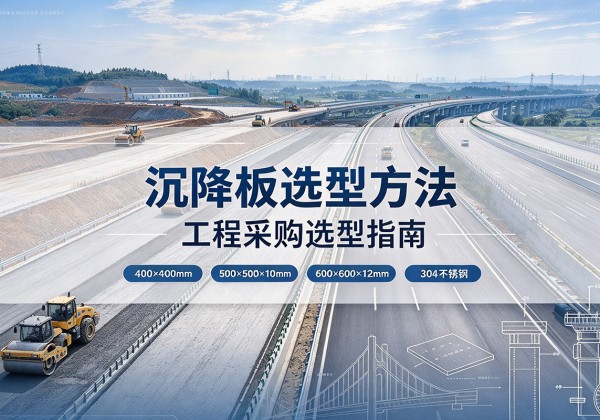 东宁沉降板选择方法