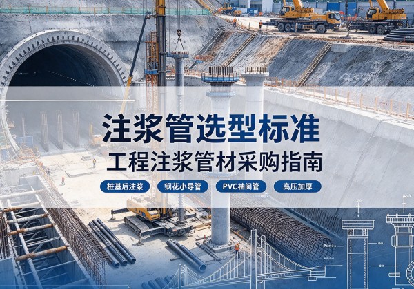 东宁注浆管选型标准
